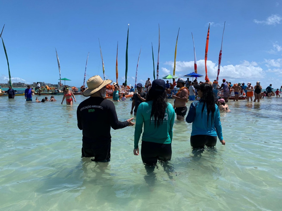 Alagoas Alerta Nossa Praia Verão IMA promove ação de educação