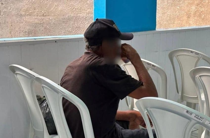 Guarda Municipal realizou o encaminhamento aos órgãos responsáveis pelo atendimento de internação. Foto: Semsc