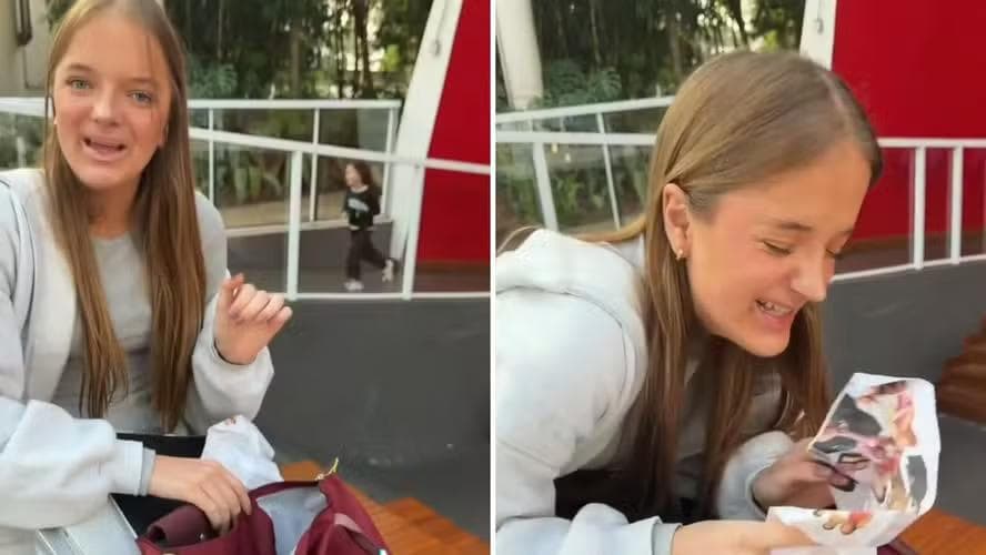 Rafa Justus revela o que leva em sua bolsa para o colégio — Foto: Reprodução/ Divulgação