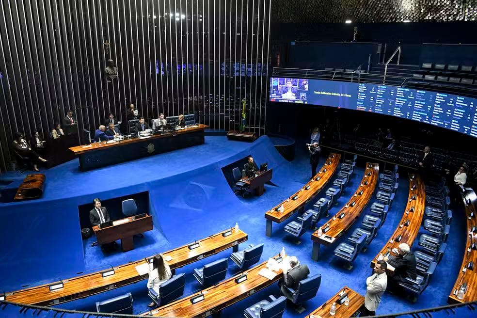 Plenário do Senado Federal — Foto: Jonas Pereira/Agência Senado