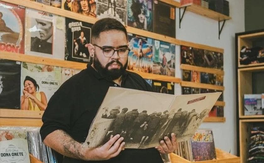 Vinil ressurge em Arapiraca e transforma nostalgia em movimento cultural - Foto: Assessoria