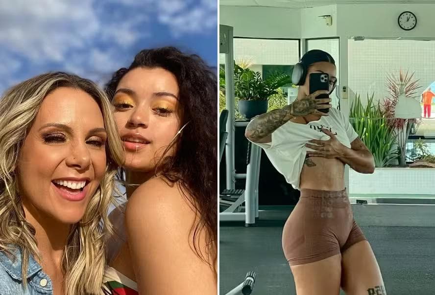 Filha de Carla Perez rejeita silicone no bumbum e brinca: 'Mainha abençoou com a genética' — Foto: Reprodução/Instagram