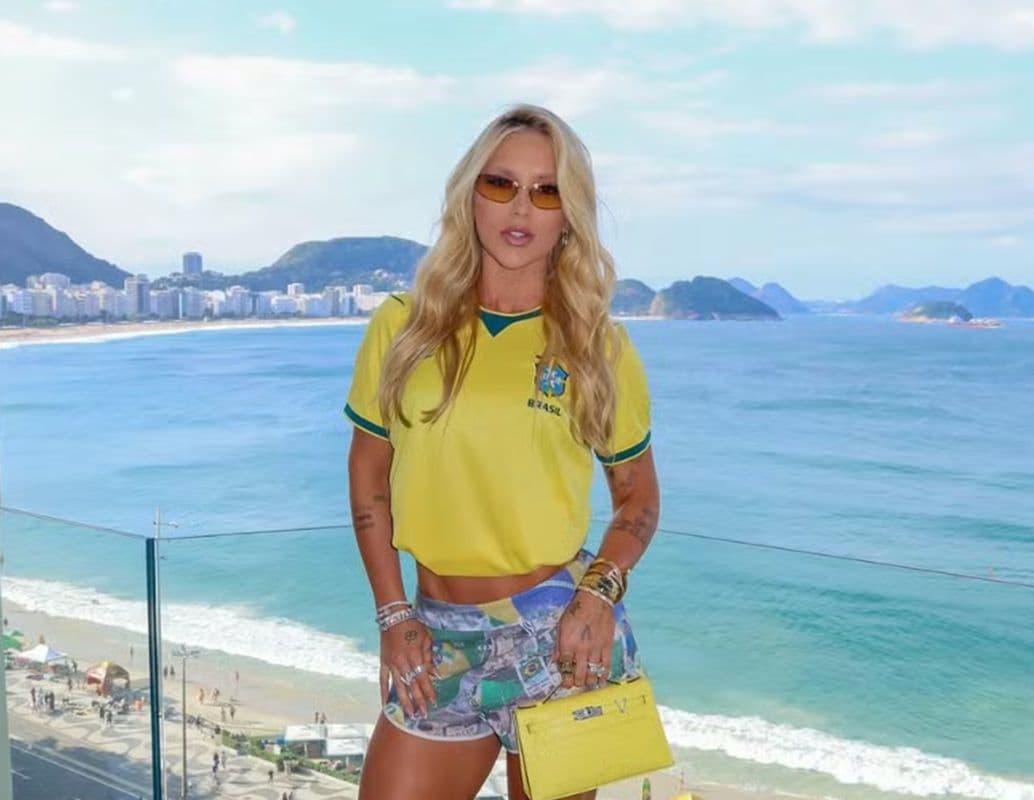 Virginia Fonseca para o último jogo da Seleção antes da Copa do Mundo — Foto: Reprodução/Instagram