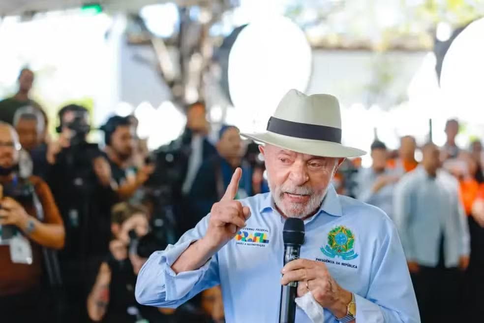 Lula disse na semana passada que Brasil não aceita "ser tratado como moleque", após anúncio da Casa Branca sobre classificação de facções criminosas como organizações terroristas — Foto: Ricardo Stuckert / PR
