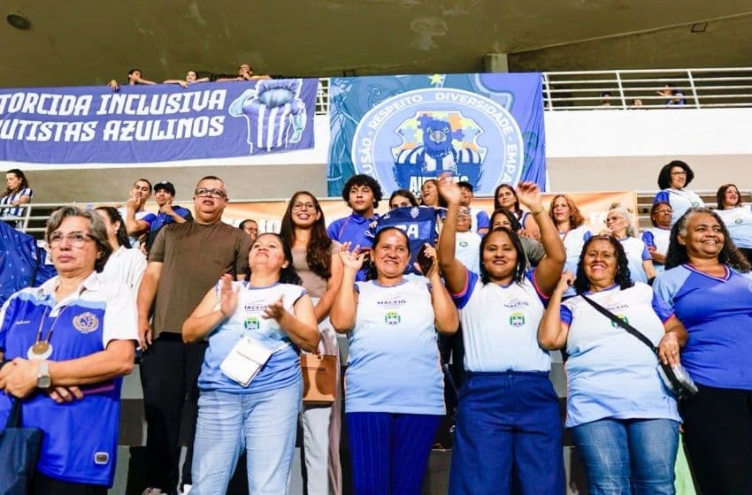 Estreia da EJAI no projeto aconteceu durante a partida entre CSA e Betim. Foto: Brendha Almeida/Ascom Semed