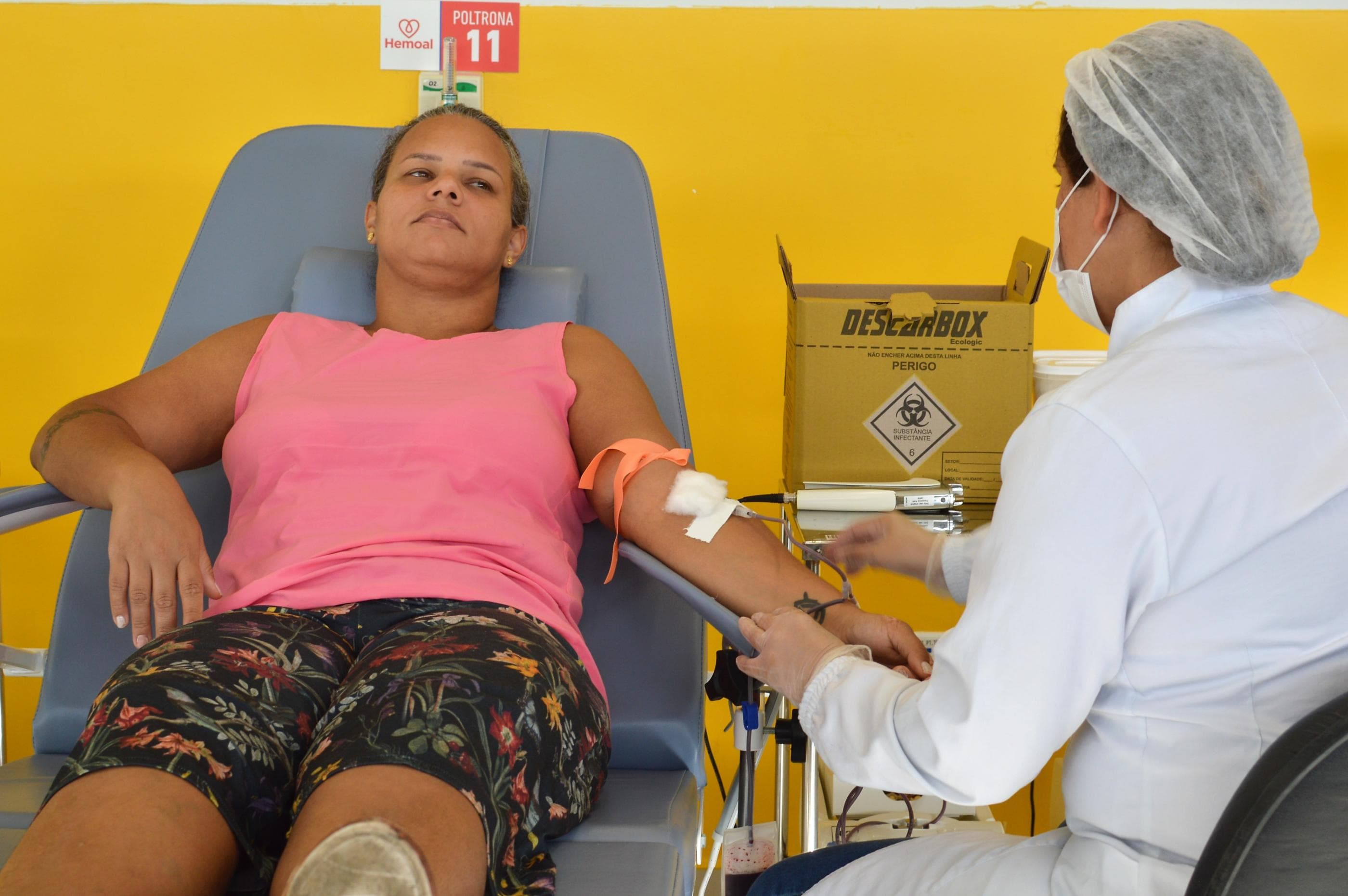 Para doar sangue é necessário estar bem de saúde e ter idade entre 16 e 69 anos - Foto: Carla Cleto