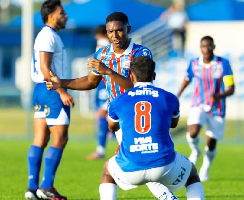 Bahia 2 x 0 CSA; Copa do Nordeste Sub-20 — Foto: @catfbrandao