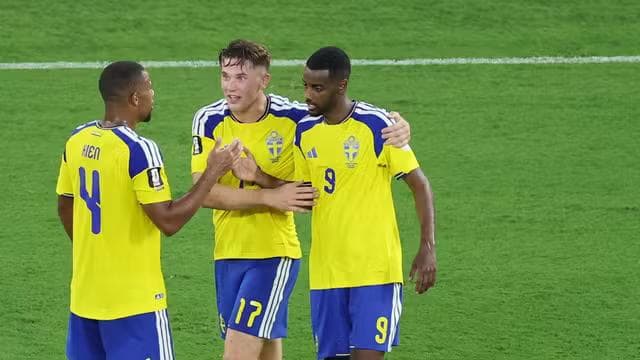 Isak - Suécia x Tunísia - Copa do Mundo (Foto: REUTERS/Raquel Cunha)