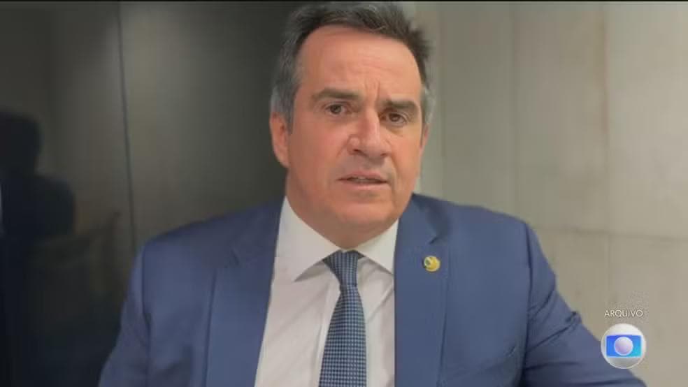 PF suspeita que Vorcaro pagou ao menos 3 viagens internacionais do senador Ciro Nogueira, do PP — Foto: Jornal Nacional/ Reprodução