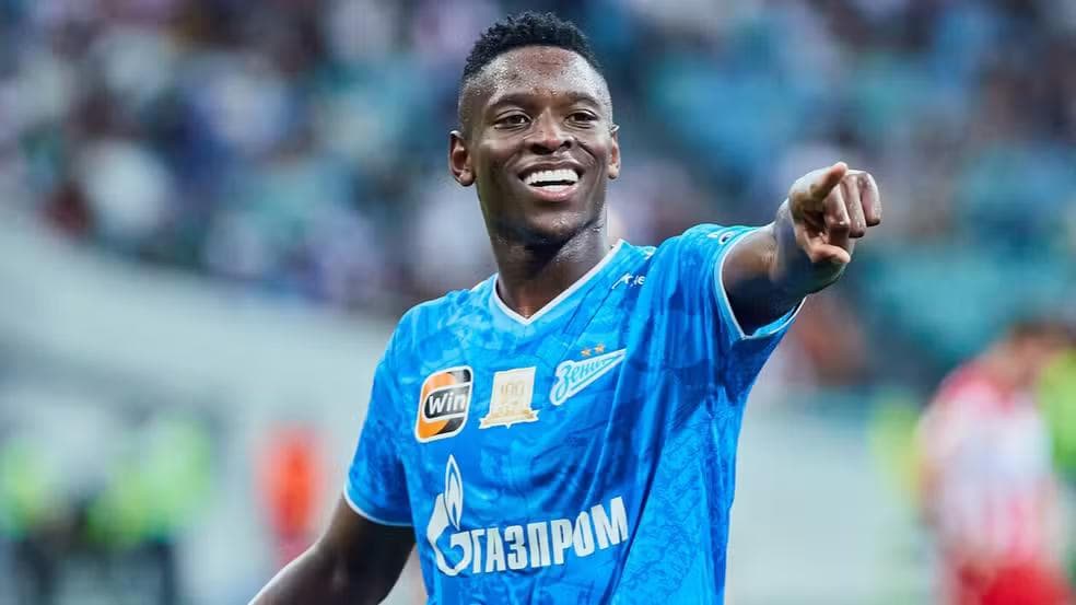 Luiz Henrique, ex-Fluminense e Botafogo, atua no Zenit desde janeiro de 2025 — Foto: Vyacheslav Evdokimov / FC Zenit