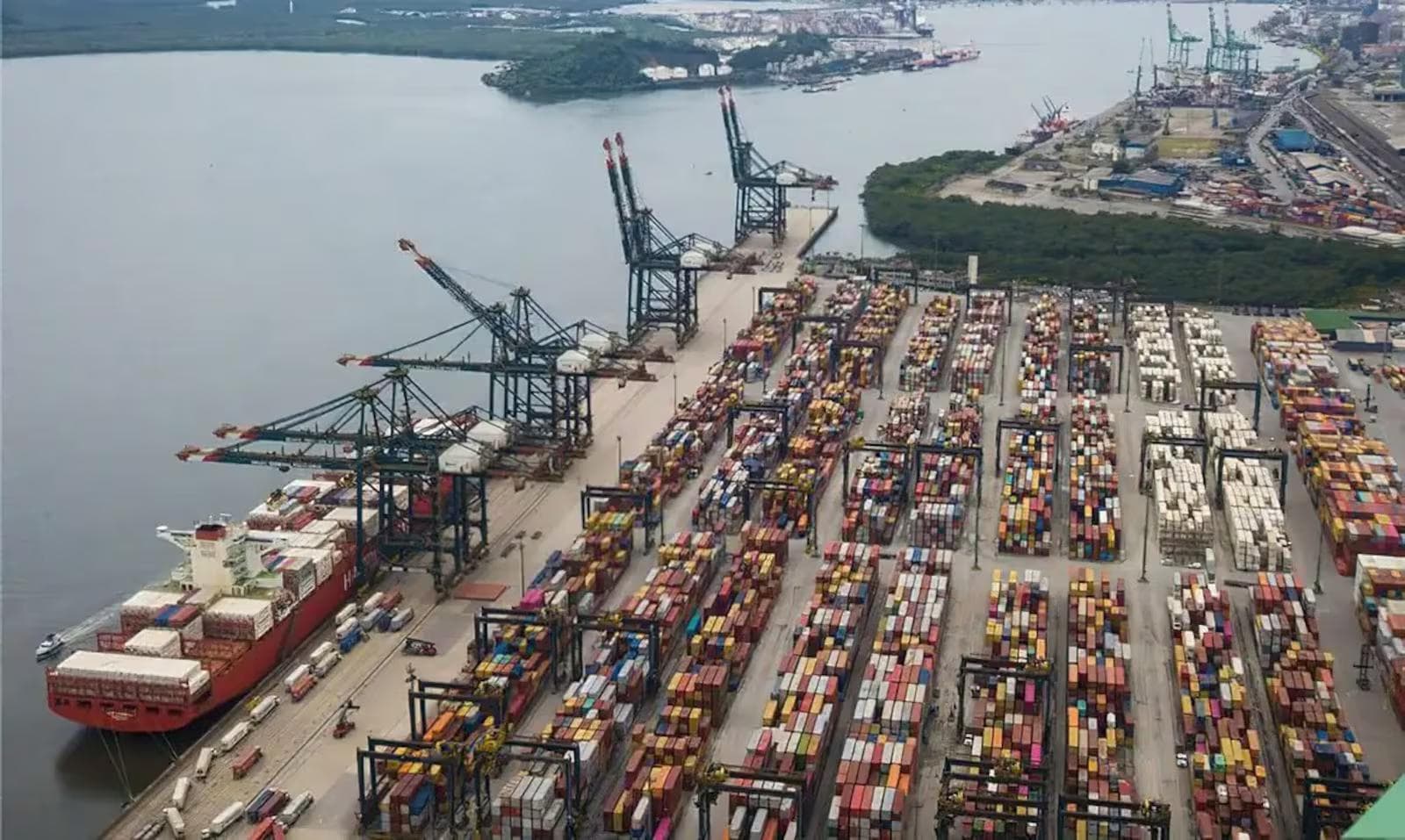 Divulgação Porto de Santos via Agência Brasil
