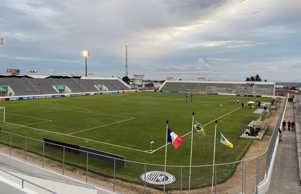 Estádio Coaracy da Mata Fonseca vai ser palco de ASA e Juazeirense — Foto: Augusto Oliveira/FAF