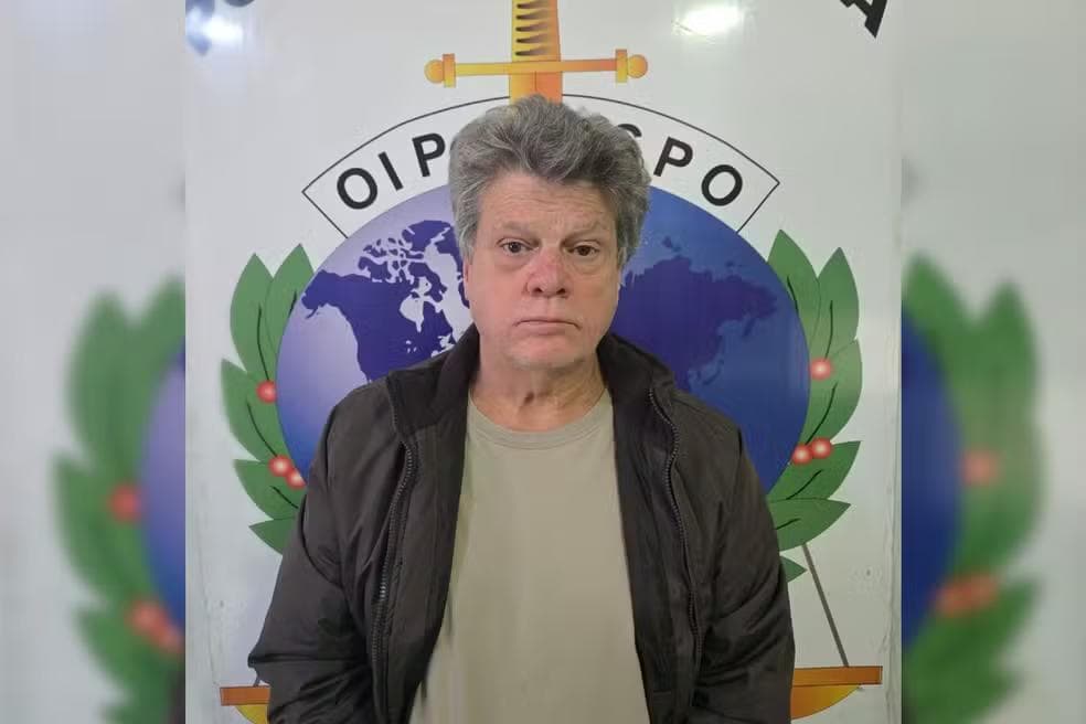 Gerson Palermo foi preso na região de Santa Cruz de La Sierra, na Bolívia. — Foto: Reprodução