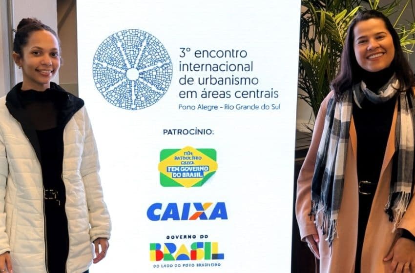 Na imagem, Séfora Ferton e Paula Rangel. Foto: Ascom Iplam.