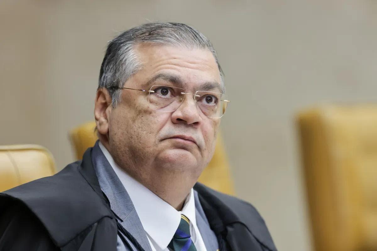 Ministro Flávio Dino em sessão plenária • Rosinei Coutinho/STF