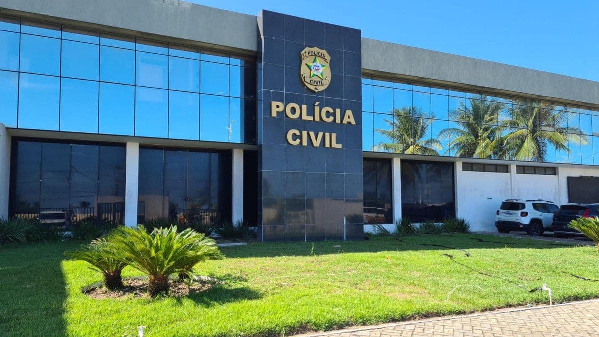 Sede da Polícia Civil de Alagoas, em Jacarecica - Foto: Cortesia/PCAL