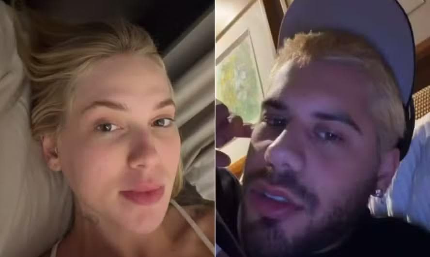 Virginia e Zé Felipe: ex-casal apresenta sintomas de virose na mesma semana, após filha contrair infecção — Foto: Reprodução/ Instagram