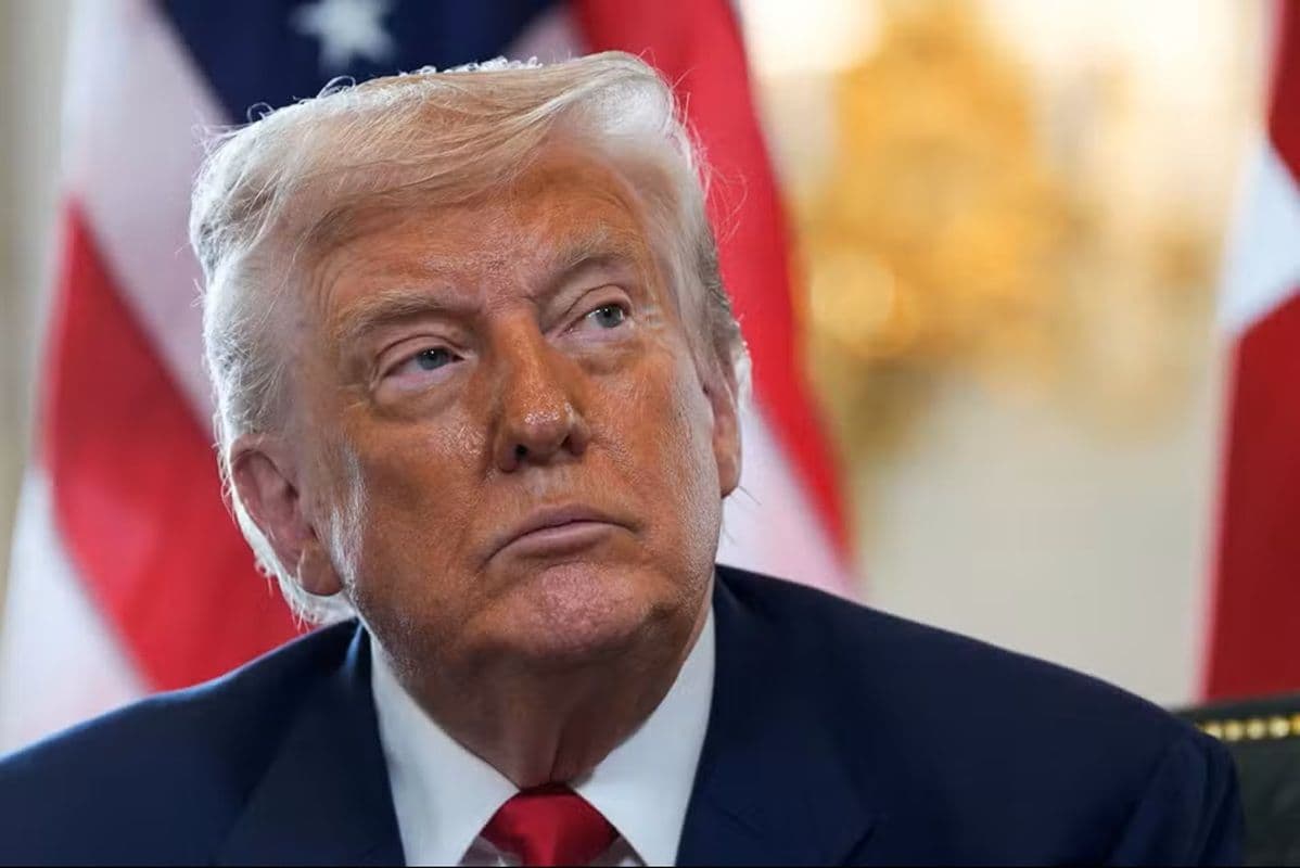 Presidente dos EUA, Donald Trump, durante evento na Casa Branca em 11 de maio de 2026. — Foto: REUTERS/Evelyn Hockstein