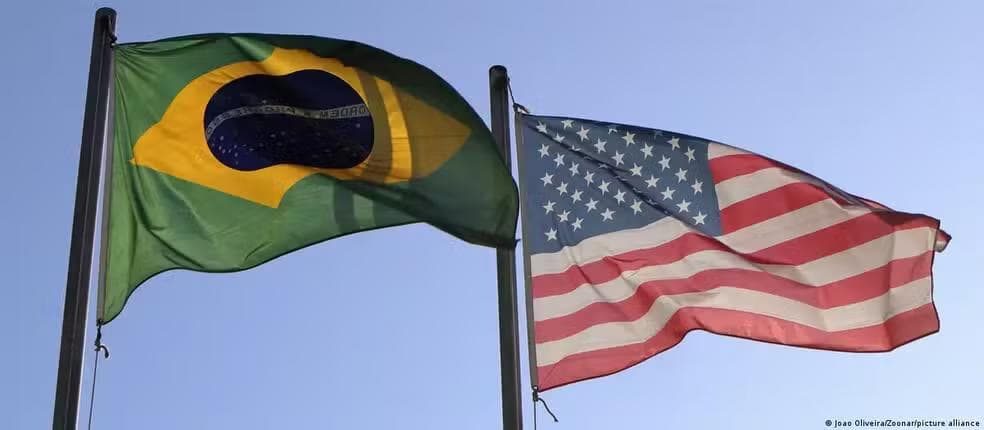 Sem acordo com Brasil, EUA impuseram tarifas de 25% contra alguns produtos — Foto: Joao Oliveira/Zoonar/picture alliance