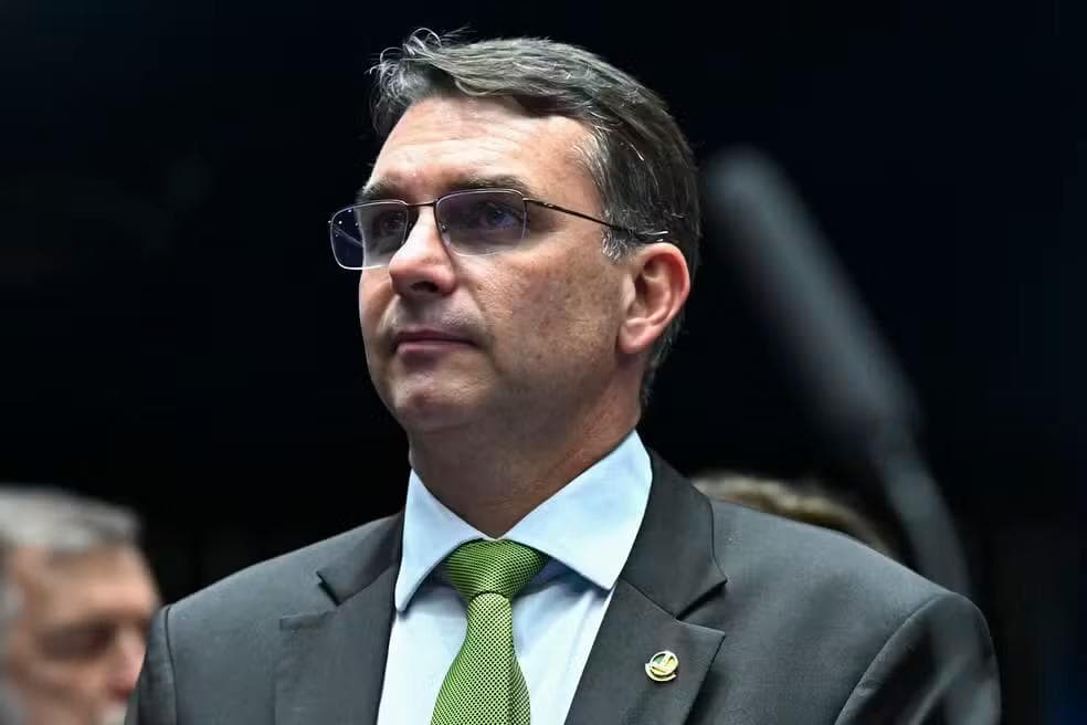 Senador Flávio Bolsonaro (PL-RJ) em sessão no Plenário do Senado Federal — Foto: Plenário do Senado Federal