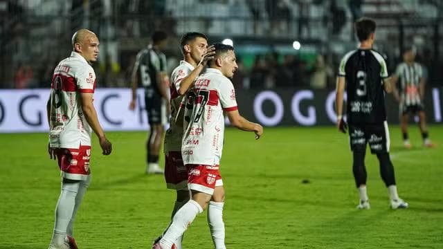 Atlhetic x CRB; gol de Dadá Belmonte (Foto: Lucca Morais/ASCOM CRB)