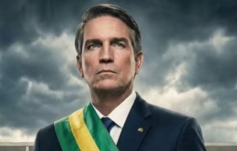 Jim Caviezel no pôster de 'Dark Horse' — Foto: Reprodução/Instagram/therealjimcaviezel