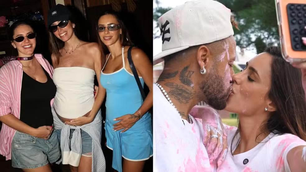 Bruna Biancardi está grávida da terceira filha de seu relacionamento com Neymar Jr. — Foto: Instagram/Giovanna Trugillo