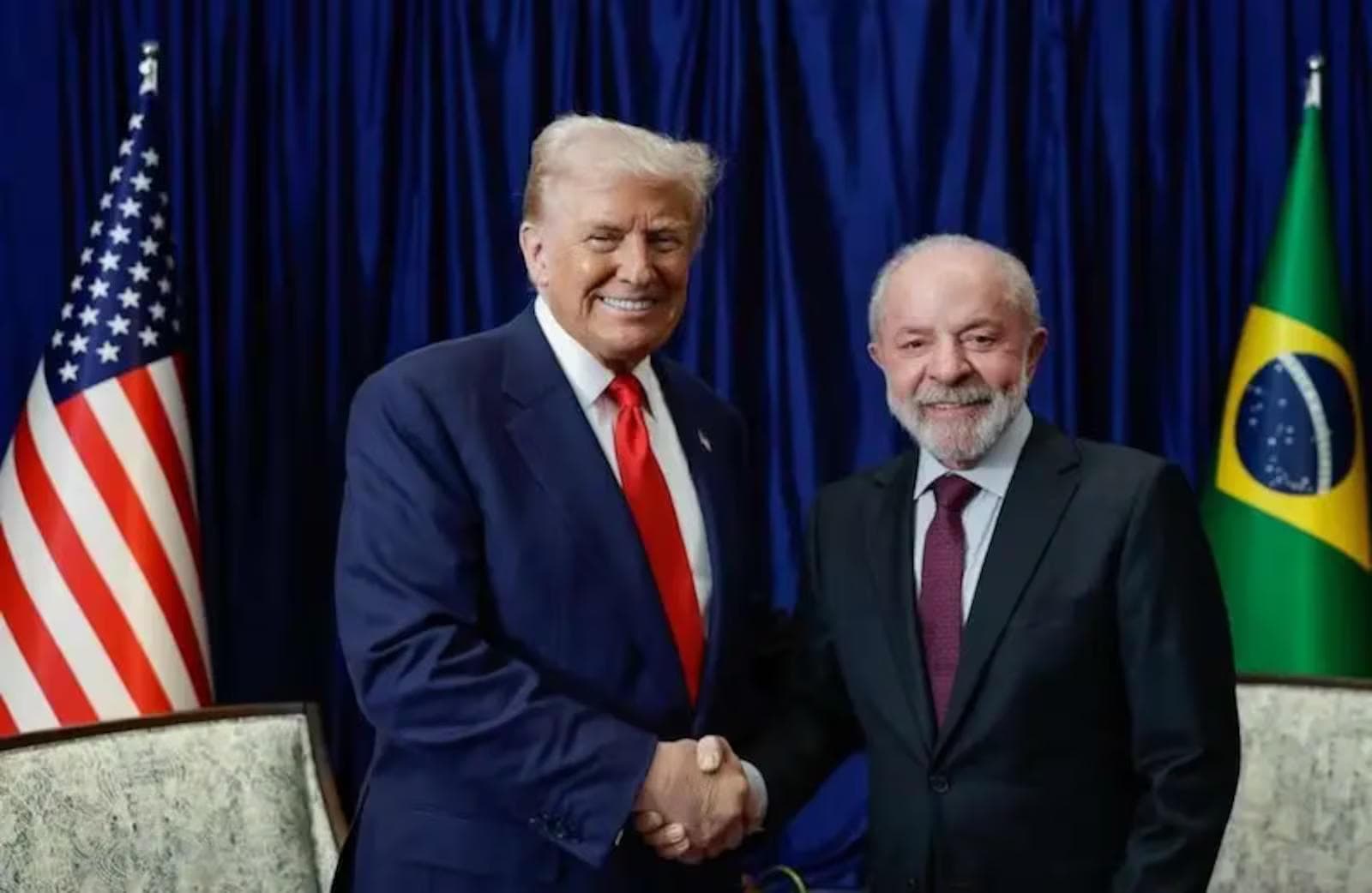 Lula e Donald Trump Ricardo - Foto: Stuckert/Presidência