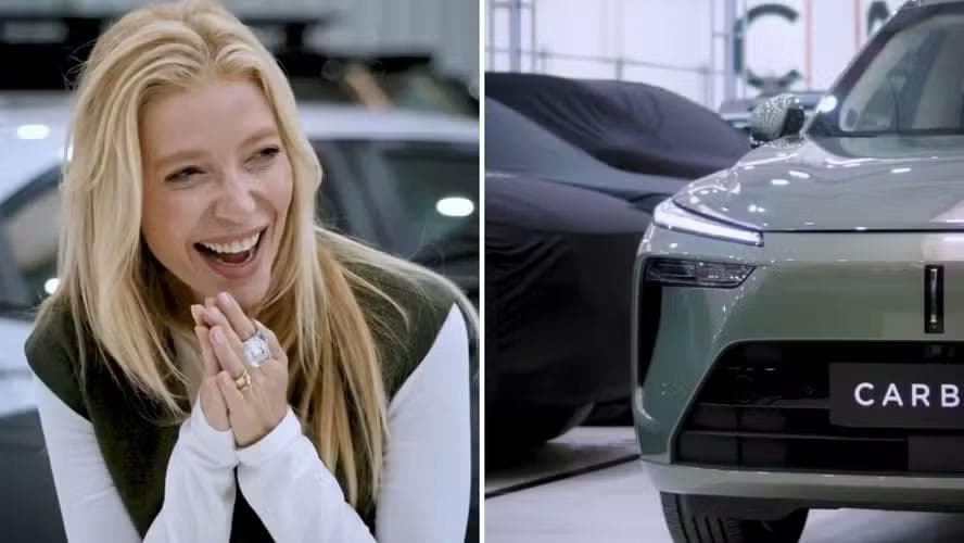 Luiza Possi mostra novo carro — Foto: Reprodução/ Divulgação