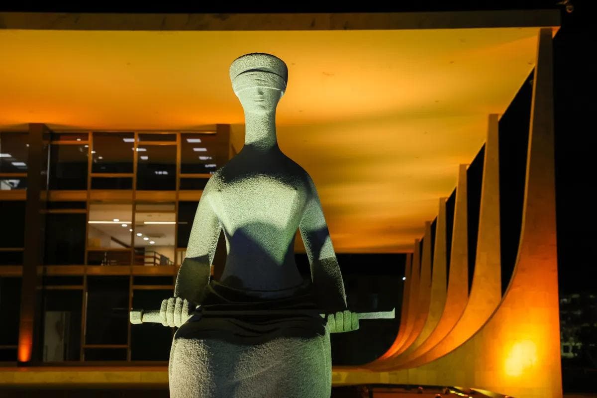 O Supremo Tribunal Federal, na Praça dos Três Poderes, em Brasília • Gustavo Moreno/STF