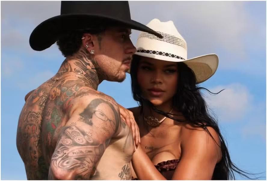 MC Daniel e Lia Mendonça — Foto: Reprodução/Instagram