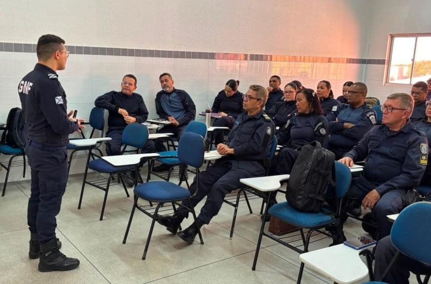 Curso faz parte de capacitações para aperfeiçoar o trabalho da Guarda Municipal de Maceió. Foto: Ascom Semsc