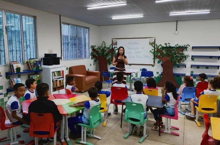 Espaço é voltado para um ambiente de incentivo à leitura. Foto Cortesia