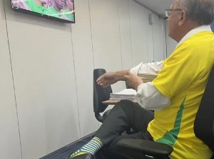 Alagoas Alerta - Em Brasília, Lula assiste no CCBB ao 2º jogo do