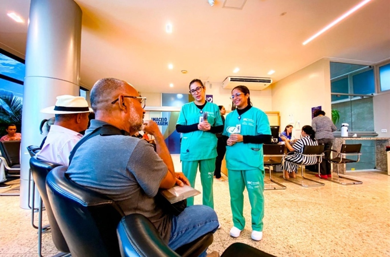 Em Maceió, Hospital da Cidade transforma salas de espera em espaços de cuidado e informação