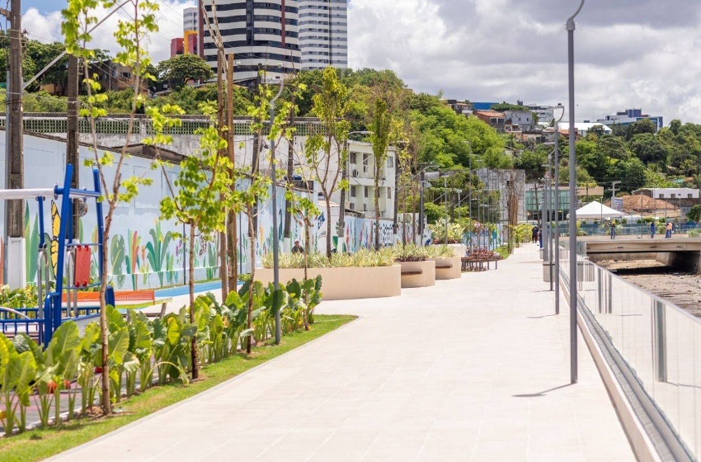 Revitalização do Salgadinho muda paisagem de Maceió e atrai moradores ao centro da cidade