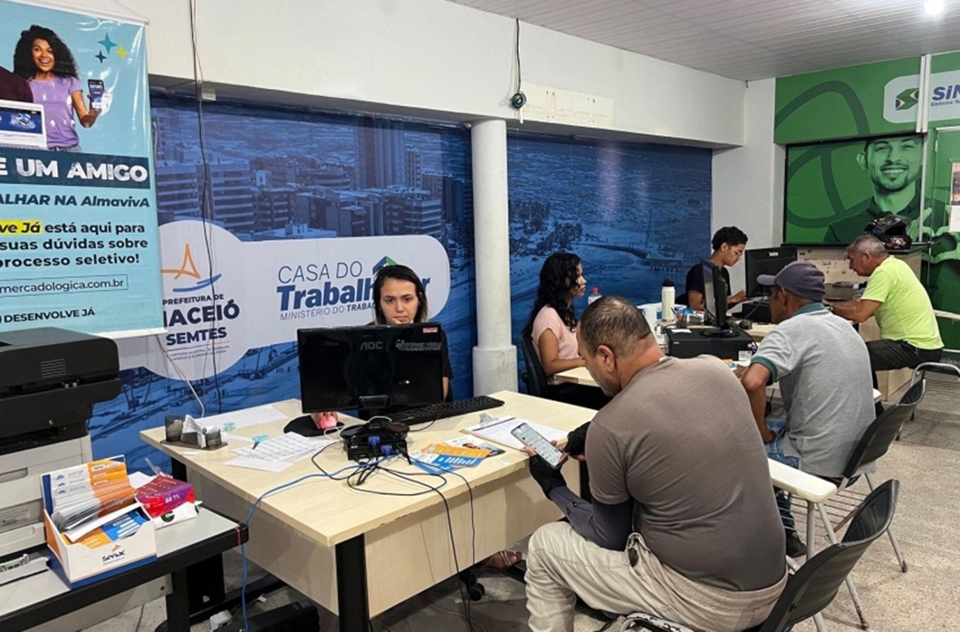 Sine Maceió oferece mais de 1.600 vagas de emprego nesta semana; veja a lista de oportunidades